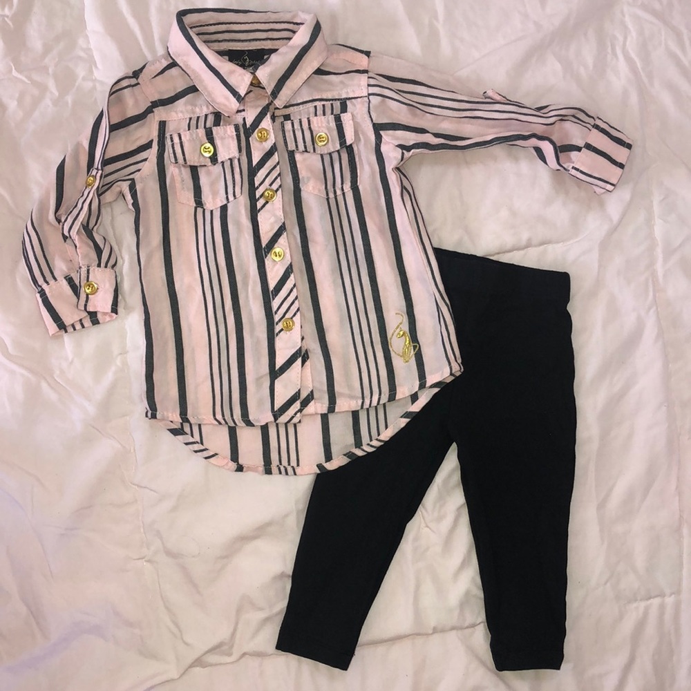 18mo Baby Phat shirt/leggings set Girls